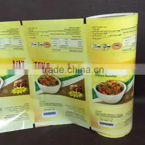 Cutsomized Pasta Plastic Printing Packaging Film/instant Noodles Wrapping Film Roll/plastic Packaging Sachet thumbnail-3