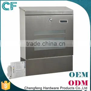 Made In China 100% Original Material Wall Mounted 304 Cardboard Post Boxes thumbnail-1