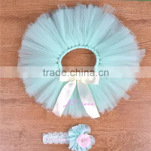 Brook Green TUTU Set Matching Headband thumbnail-5