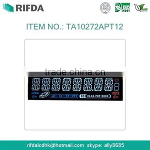 TN 14 Segment Alphanumeric Lcd Display Screen Module for Vehicle thumbnail-1
