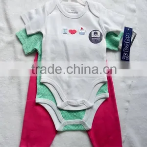 High Quality 3pcs Baby Clothes Sets Infant Clothes Sets (in Stock) thumbnail-3
