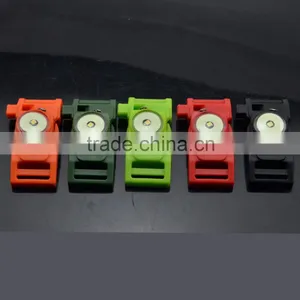 2016 New Colored Glow in the Dark Plastic Whistle Buckle With Fire Starter Flint and Flashlight Wholesale Quality Choice thumbnail-1