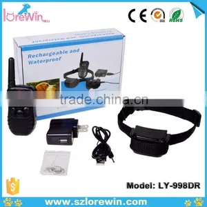 LoreWin LY-998DR Amazon Best Selling Electric Anti Bark Dog Collars Quality Choice thumbnail-1