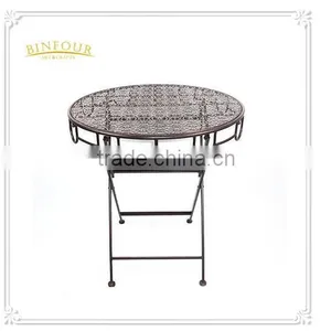 Simple Design Stainless Steel Coffee Table Foldable Coffee Table Modern thumbnail-1
