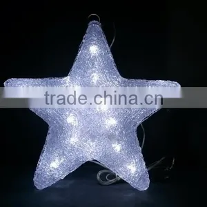 3D Acrylic Star Motif LED Christmas Light thumbnail-1