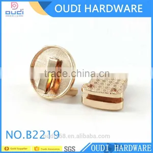 Shiny Light Gold Bag Fitting Accessories, Bag Accessories Insert Buckle for Lady Handbag thumbnail-4