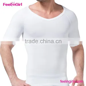 Fashion Tshirt Body Shaper For Men Walmart thumbnail-2