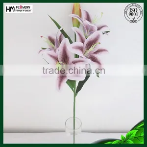 Cheap Artificial Flower Artificial Easter Lily Flower Wholesale thumbnail-1