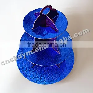 Food Grade Painting Colorful Paper Cake Stand thumbnail-3