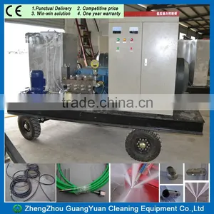 1000bar Heat Transfer Tube Cleaning Machine Heat Exchanger Tube Cleaning Equipment thumbnail-1