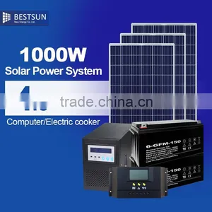 Portable Solar Power Generator With Bulbs, Mobile Charger, Fan and Radio thumbnail-1