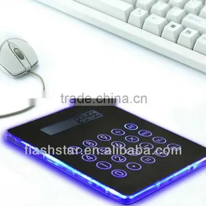 Creative Multifunction LED Mouse Pad Calculator thumbnail-1