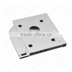 Aluminum 12.7mm 2nd Hard Drive DVD Bay Caddy SATA to SATA For Laptop Acer/Asus/Dell for Sony thumbnail-5