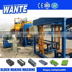QT4-15 High Production Gypsum Block Production Machine for Sale thumbnail-1