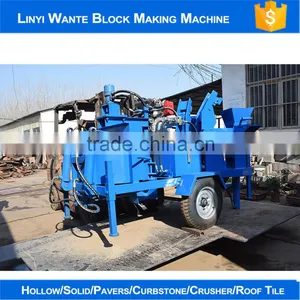 2016 New Design Factory Price WT2-20m Interlocking Compressed Earth Block Machines From Linyi Wante Machinery thumbnail-1
