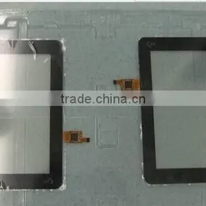 Custom Smaller Demension 2.8"5",7",10.1" Capacitive Touch Panel With Printing White Logo and Some LED Apertures thumbnail-4