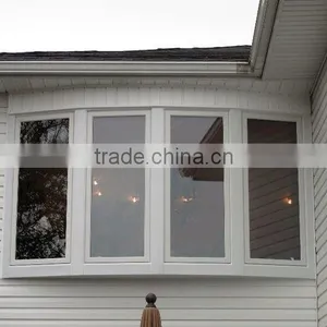 Simple Iron Window Grill With PVC Casement Window Design thumbnail-6