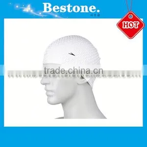 Silicone Swimming Cap With Customized Company Logo thumbnail-1