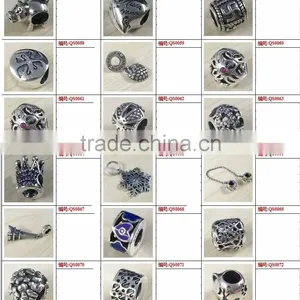 Custom Wholesale Antique European Style Snake Chain 925 Sterling Silver Vintage Bead Charm Bracelet For Women thumbnail-6