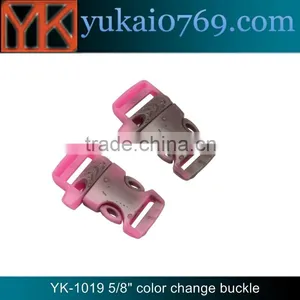 Yukai 5/8" Plastic Ribbon Buckle/quick Release Whistle Buckle/survival Whistle Buckle thumbnail-2