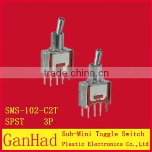 3pin SPST Electric Toggle Switch thumbnail-1
