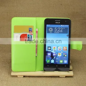 High Quality Leather Flip Case Funky Mobile Phone Case For Asus Zenfone 5 thumbnail-4