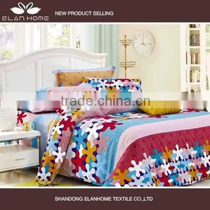 100% Microfiber Disperse Printting Luxury Comforter Cover Set With Zipper thumbnail-1
