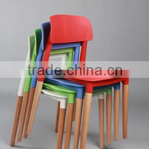 Heavy-duty Plastic Hotel Banquet Chairs With Wood Frame 1561b Quality Choice thumbnail-5