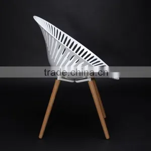 Whole Sale Outdoor Furniture Moon Chair With Wooden Leg Leisure Chair No 1554a thumbnail-3