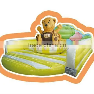 Cheer Amusement Bear and Jungle Themed Inflatable Bouncer for Toddlers thumbnail-1