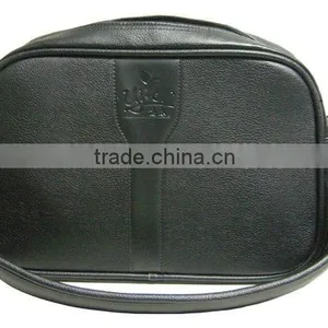 Hot Sale Leather Luggage With Makeup Bag thumbnail-3