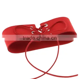 10" 11" 12" Minimalist Personality Exaggerated Punk Sexy Bondage Choker Collar Rope Tie Necklace thumbnail-6