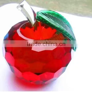 Crystal Apple,crystal Display for Wedding Gift thumbnail-1