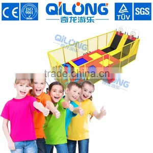 Amusement Park Kids Indoor Trampoline for Sale Quality Choice thumbnail-1