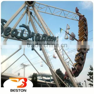 Entertainment Amusement Park Portable Pirate Ship Rides With Trailer thumbnail-4