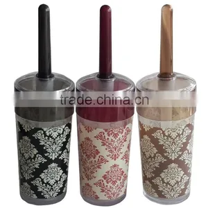 Plastic Toilet Brush With Holder thumbnail-5