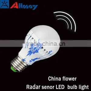 Radar Motion Sensor LED Bulbs Light China Flower 4w for Balcony Combination Price thumbnail-1