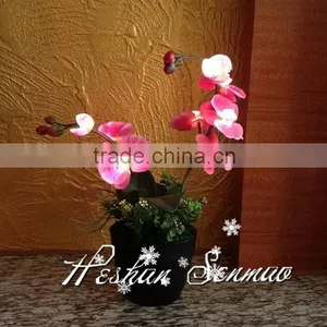 Wholesale Decorative Wedding Party Simulation Artificial Phalaenopsis Fake Butteryfly Orchid thumbnail-4
