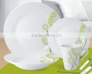 Super White Porcelain Modern Dinnerware Set Porcelainware thumbnail-1