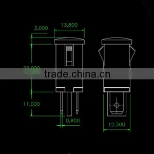XCD9 250VAC 12 mm High Quality New Design Equipment Dual Color Round Led Indicator Light thumbnail-3