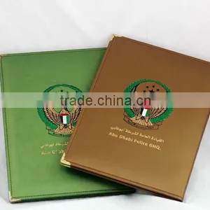 Top Quality Leather Material Diploma Cover Promotional Diploma Cover Custom Diploma Cover With Custom Hot Stamped Logo thumbnail-5