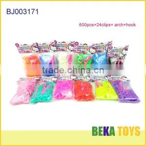 Funny Diy Rubber Rain Loom Band Kit 300pcs thumbnail-3