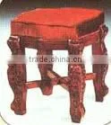 Stool Antique Reproduction Indoor Furniture Solid Mahogany. thumbnail-1