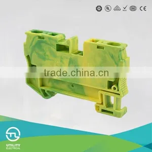 UTL GROUNDING TYPE ELECTRIC TERMINAL BLOCKSW WITH COLOR YELLOW/GREEN thumbnail-5