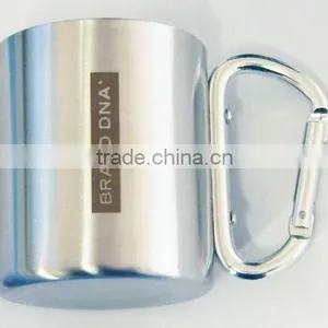Promotional Travel Carabiner Mug With Plastic Lid thumbnail-2