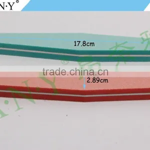 Professional Nail Art Polishing Cheap Sponge Wholesale Nail Files Emery Sand 100/180 thumbnail-5