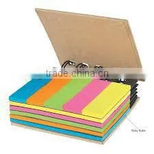 Spiral Book With Sticky Notes And Flags thumbnail-1