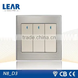 N8 Series Wall Switch 3 Gang 1 Way/ 2 Gang 2 Way thumbnail-1