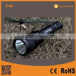 F18 High Power Best T6 Police Rechargeable Waterproof LED Torch Light thumbnail-1