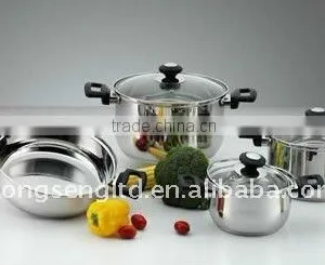 7PCS Stainless Steel Dinner Set thumbnail-1